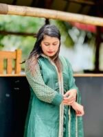 Ever Green Flyer Salwar - Image 2