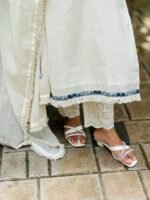 White Blossom Salwar (Side Open) - Image 5