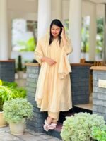 Golden Beauty Flyer Salwar - Image 6