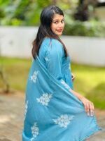 Lighty Blue Flyer Salwar - Image 4