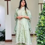 Silver Green Sharvani Type Salwar