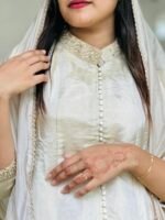 Pearl Beauty Sharvani Type Salwar - Image 3
