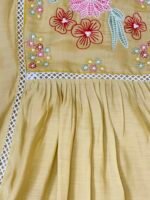 Pure Mal Chanderi Blossom Salwar - Image 2
