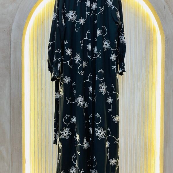 Long Gown with Thread work (imported fabrics)